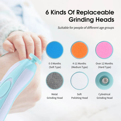 Baby Electric Nail Trimmer - All in one Nail Care Kit