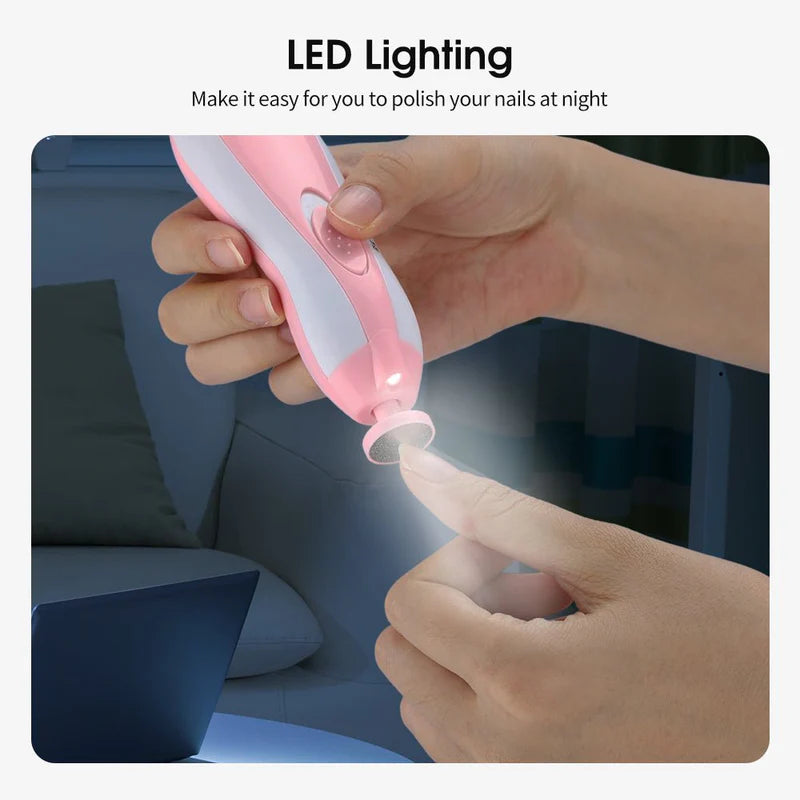Baby Electric Nail Trimmer - All in one Nail Care Kit