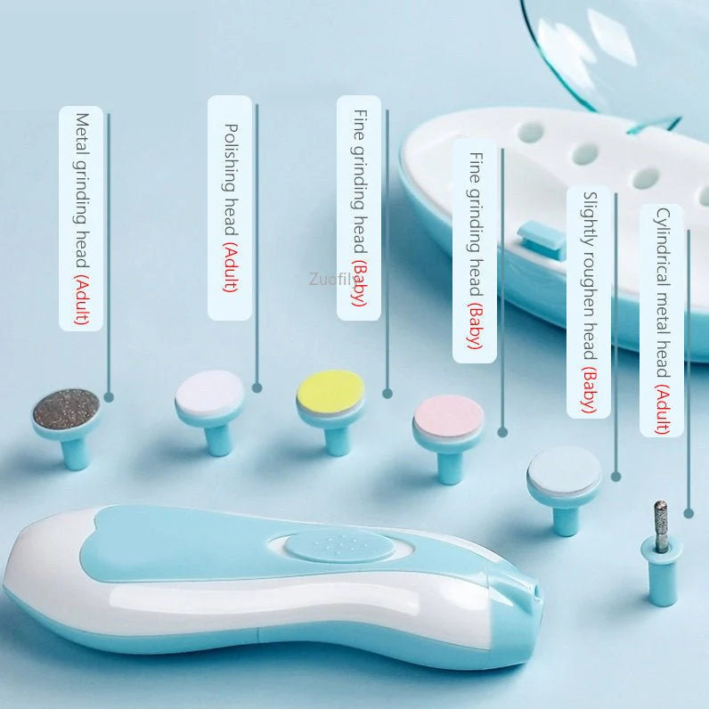 Baby Electric Nail Trimmer - All in one Nail Care Kit