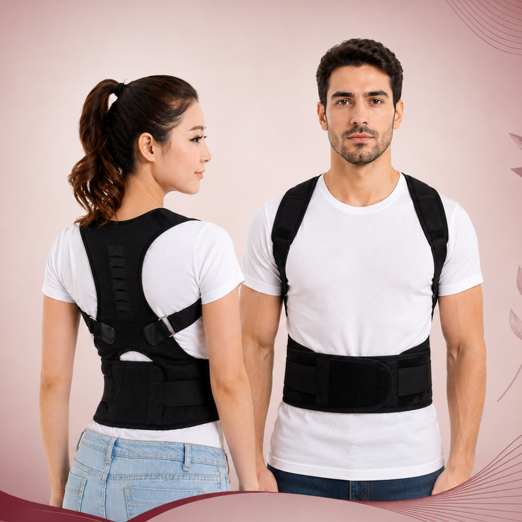 Posture Corrector Back Support Belt – Pain Relief
