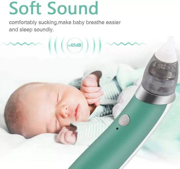 Electric Baby Nasal Aspirator – Safe Nose Cleaner
