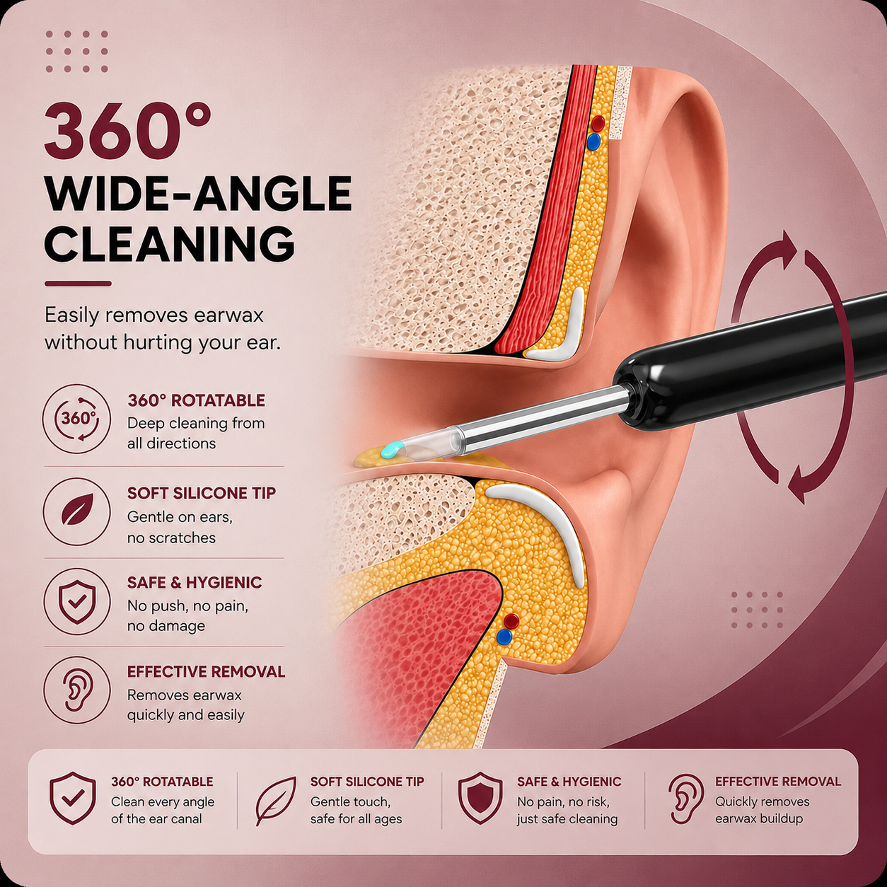Smart Ear Wax Cleaner with HD Camera