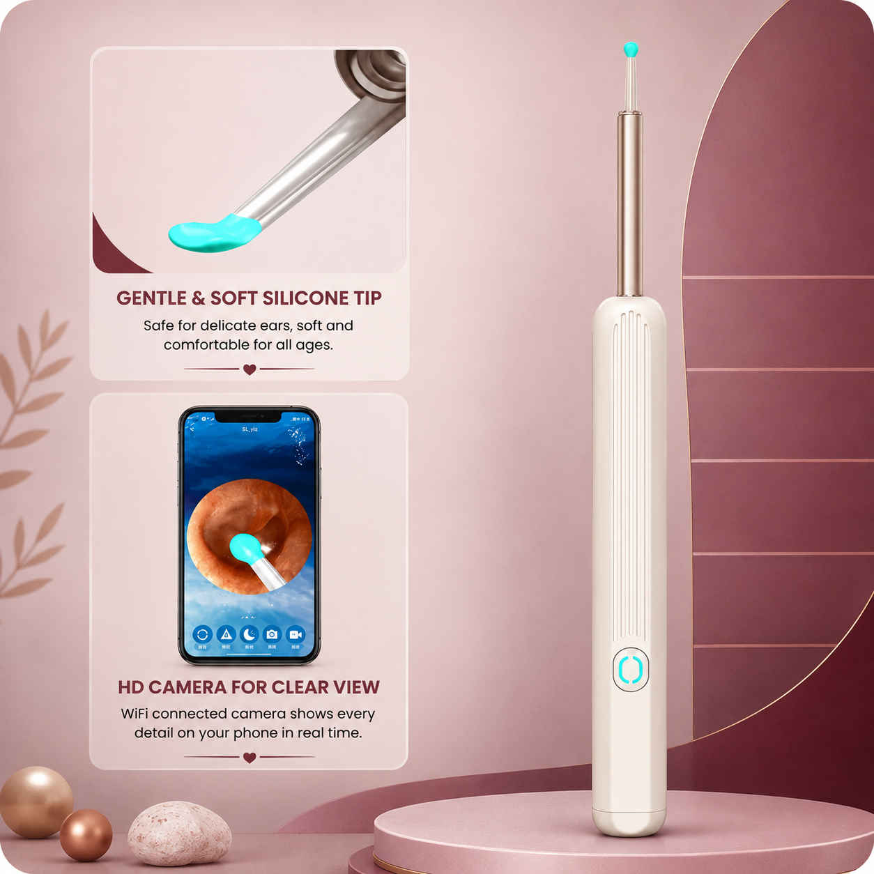 Smart Ear Wax Cleaner with HD Camera